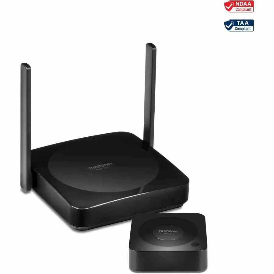 TRENDnet TWP-100R1K 4K Wireless HDMI Extender Kit with Audio Support by TRENDnet