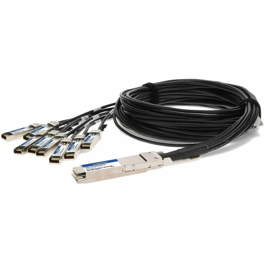 AddOn Arista Networks CAB-O-8S-200G-3M Compatible 200GBase-CU OSFP to 8xSFP28 Passive Copper Cable (3 meters)
