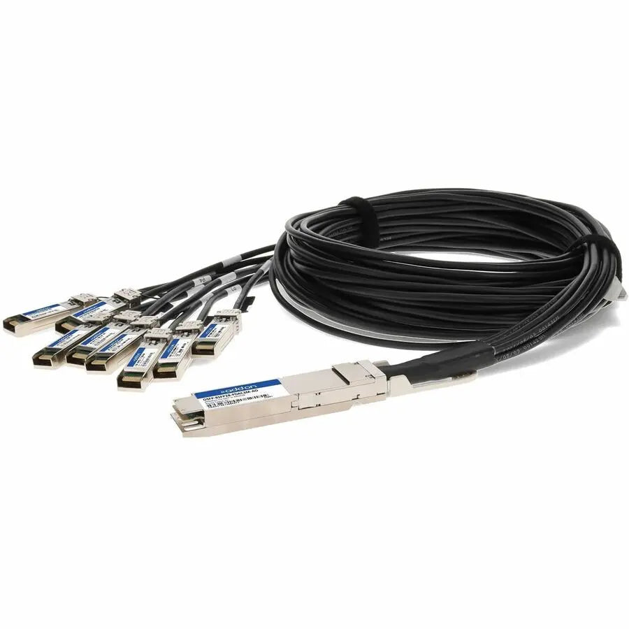 AddOn MSA and TAA Compliant 200GBase-CU OSFP to 8xSFP28 Passive Twinax Cable, 3M