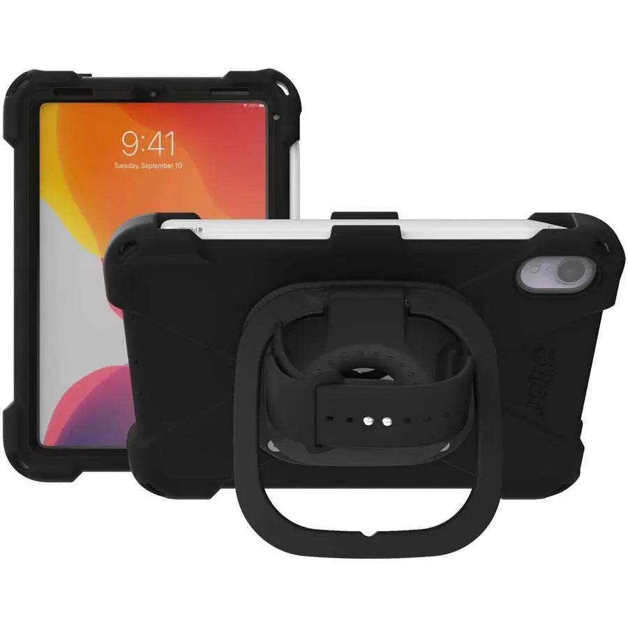 The Joy Factory aXtion Bold MP+ Rugged Case for iPad Mini 6th Generation with Hand Strap and Kickstand