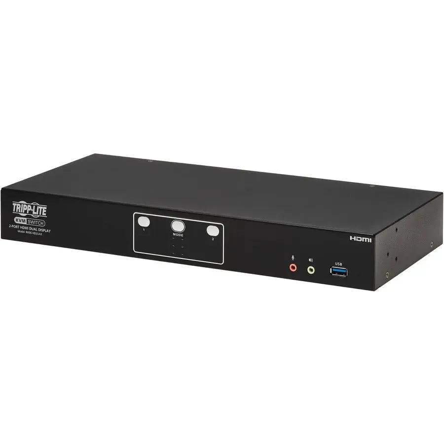 Eaton Corporation Tripp Lite B006-HD2UA2 HDMI Dual-Display KVM Switch for 4K Monitors and USB Sharing by Eaton Corporation
