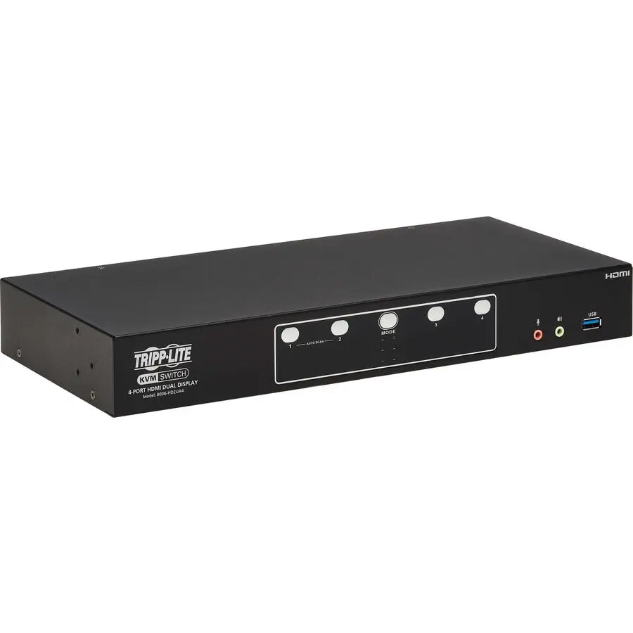 Eaton Tripp Lite Series B006-HD2UA4 HDMI Dual-Display 4K KVM Switch for Multiple Computers