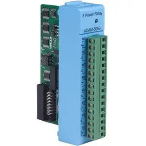 Advantech ADAM-5069-AE 8-Channel Power Relay Output Module with LED Indicators