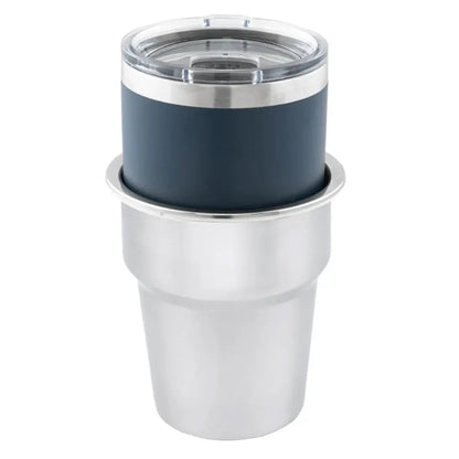 Whitecap S-3507C Extra Large Stainless Steel Flush Cupholder for Boats and Marine Vehicles