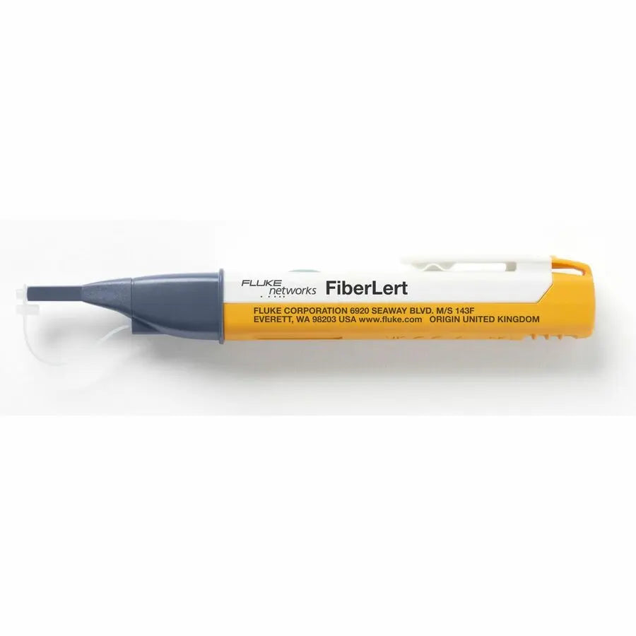 Fluke Networks FiberLert Live Fiber Detector FIBERLERT-125 – Pocket-Sized Fiber Optic Troubleshooter