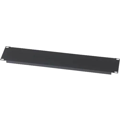 Legrand Group Sanus Component Series 2U Steel Flanged Blanking Panel - Black