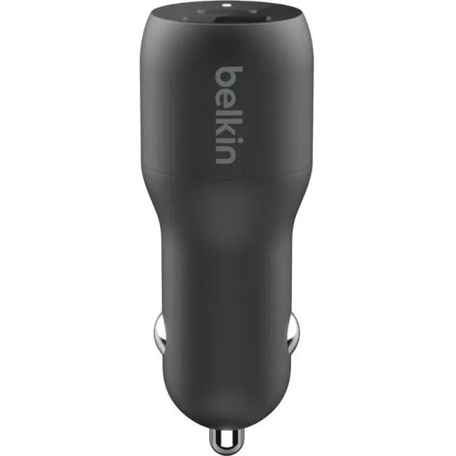 Belkin BoostCharge Dual Car Charger with PPS 37W – Fast Charging for iPhone and Samsung Devices