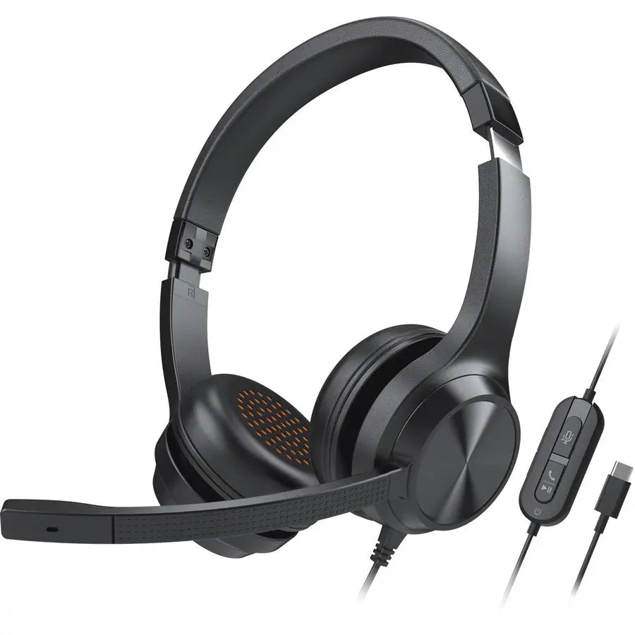 Creative Chat USB Headset with Noise-Cancelling Microphone and USB-C Connectivity