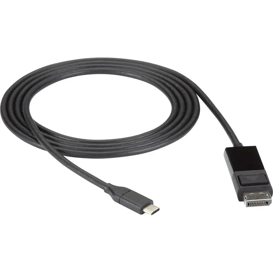 Black Box VA-USBC31-DP12-006 USB-C to DisplayPort Adapter Cable – 4K60 HDR Support, Thunderbolt™ 3 Compatible