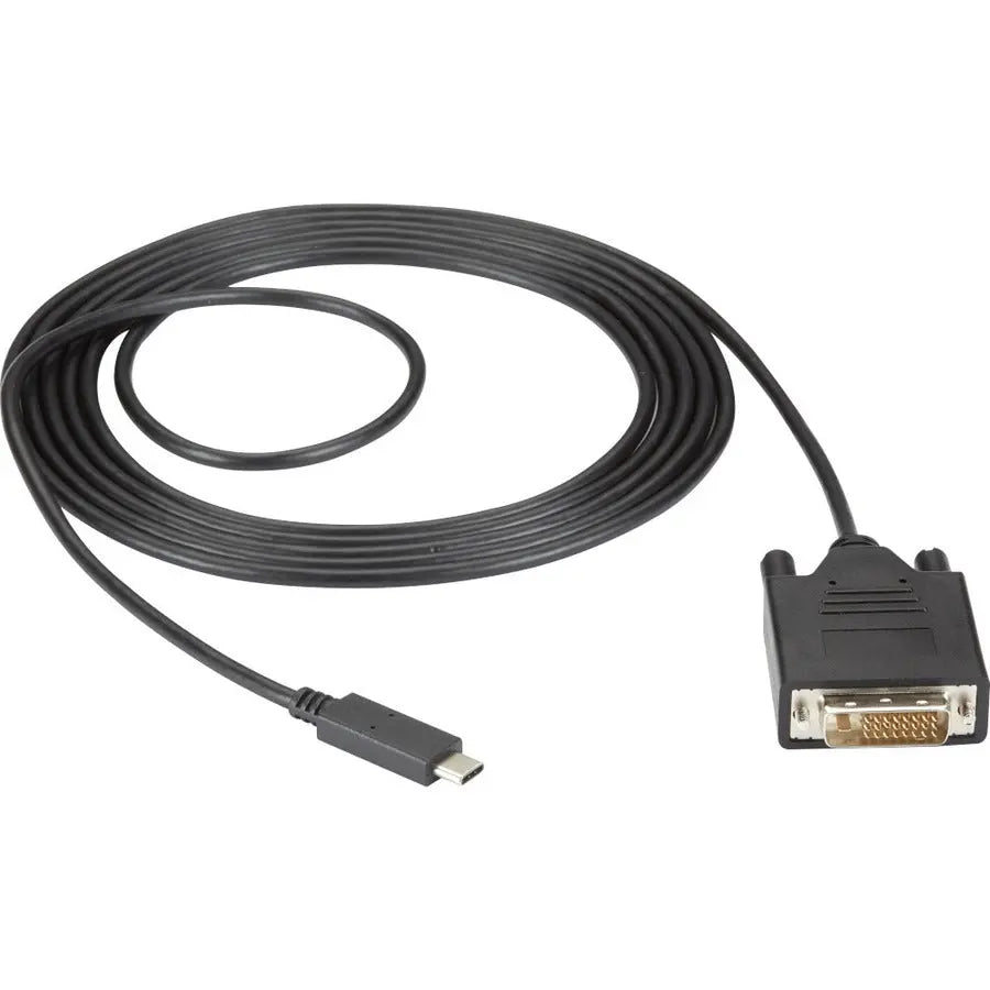 Black Box VA-USBC31-DVID-010 USB-C to DVI Adapter Cable with 1080p Support
