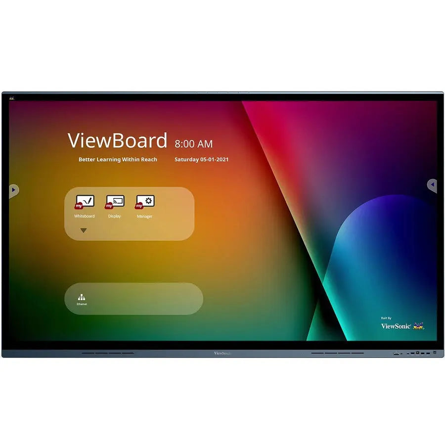 ViewSonic ViewBoard IFP7562 75-Inch 4K UHD Interactive Collaboration Display with USB-C and Built-in Microphone