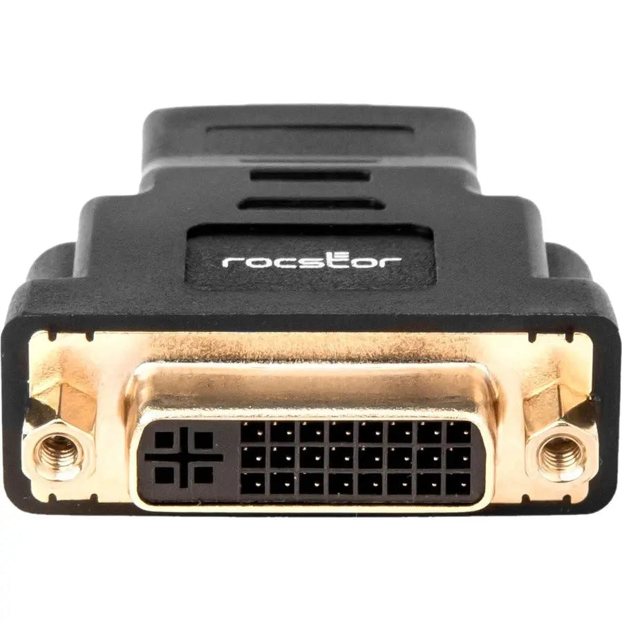 Rocstor HDMI to DVI-D Video Adapter - M/F - High-Speed Gold-Plated Connectors