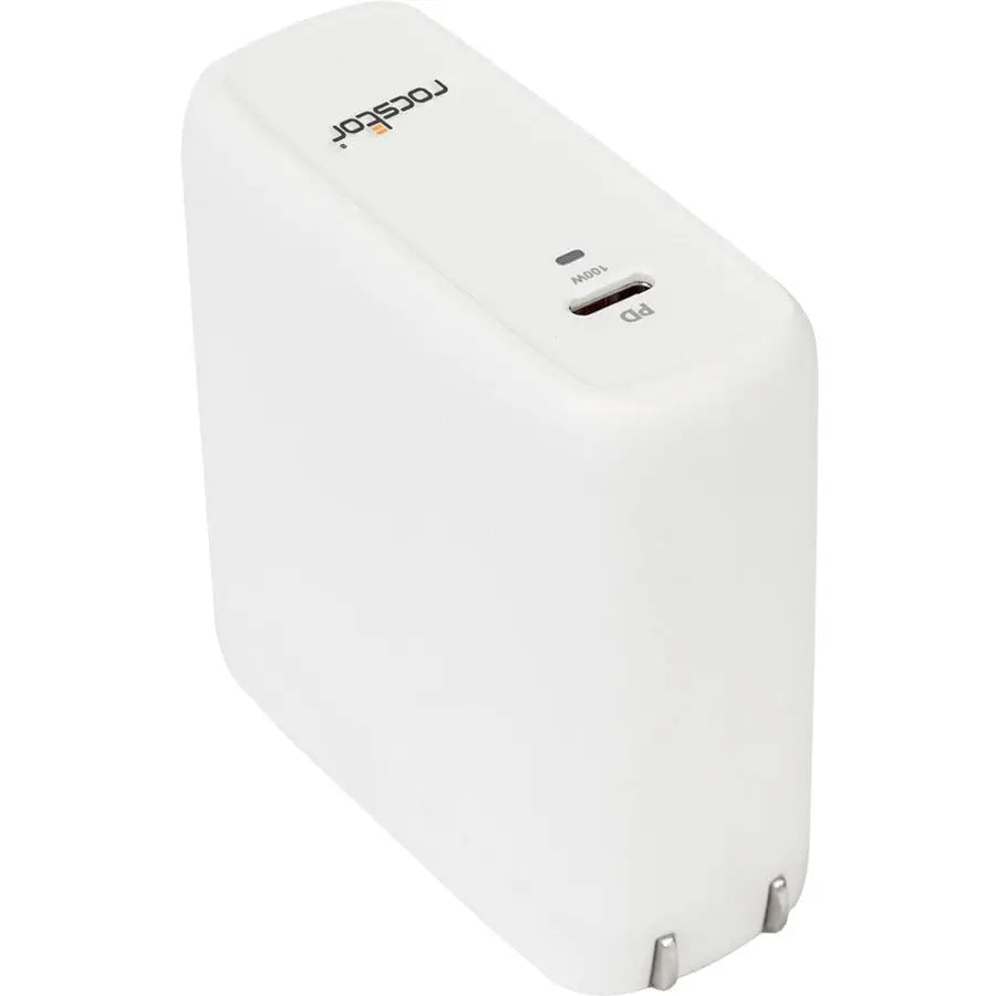 Rocstor 100W GaN Smart USB-C Power Adapter Y10A247-W1 for MacBook, Chromebook, and Universal Devices