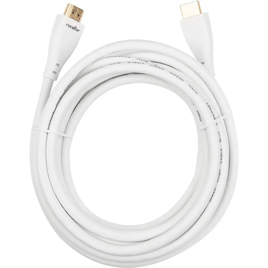 Rocstor Premium HDMI Cable with Ethernet - 12ft 4K/60Hz for High-Definition Streaming and Gaming