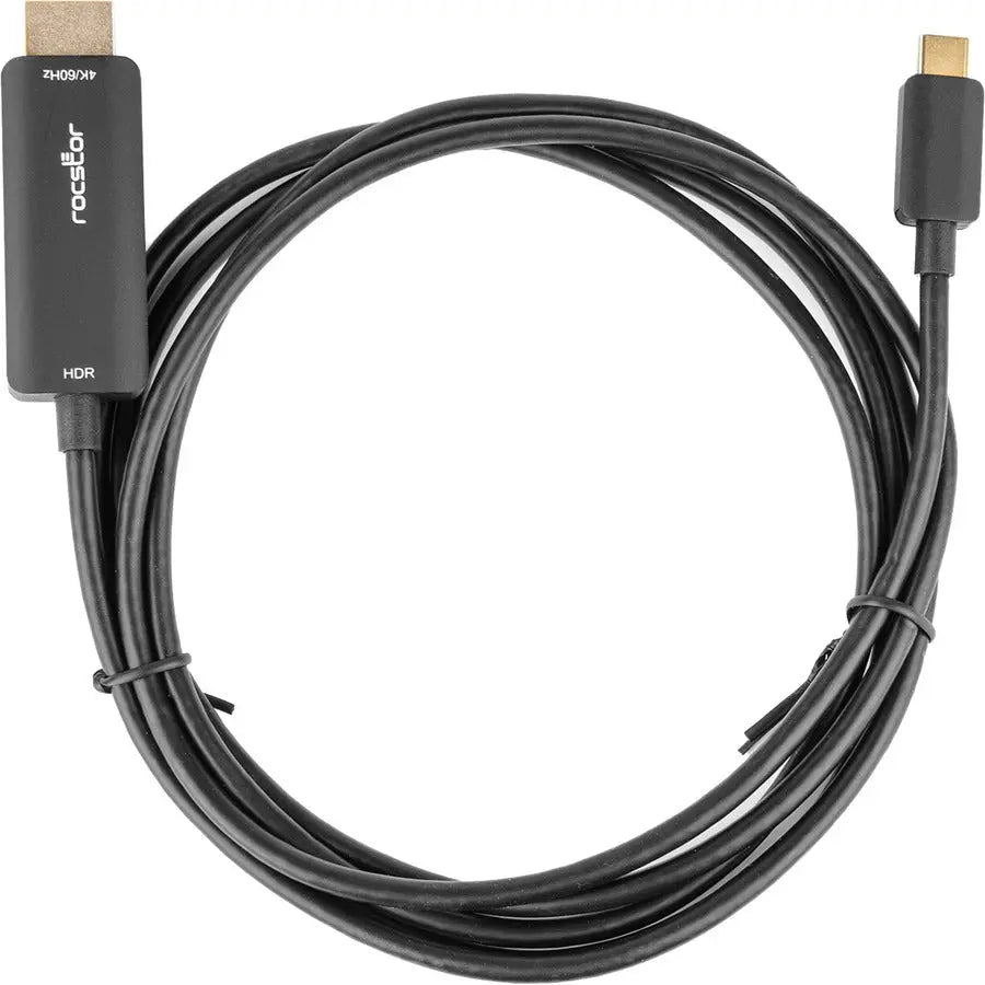 Rocstor Premium USB-C to HDMI Cable 4K/60Hz for High-Resolution Video Streaming