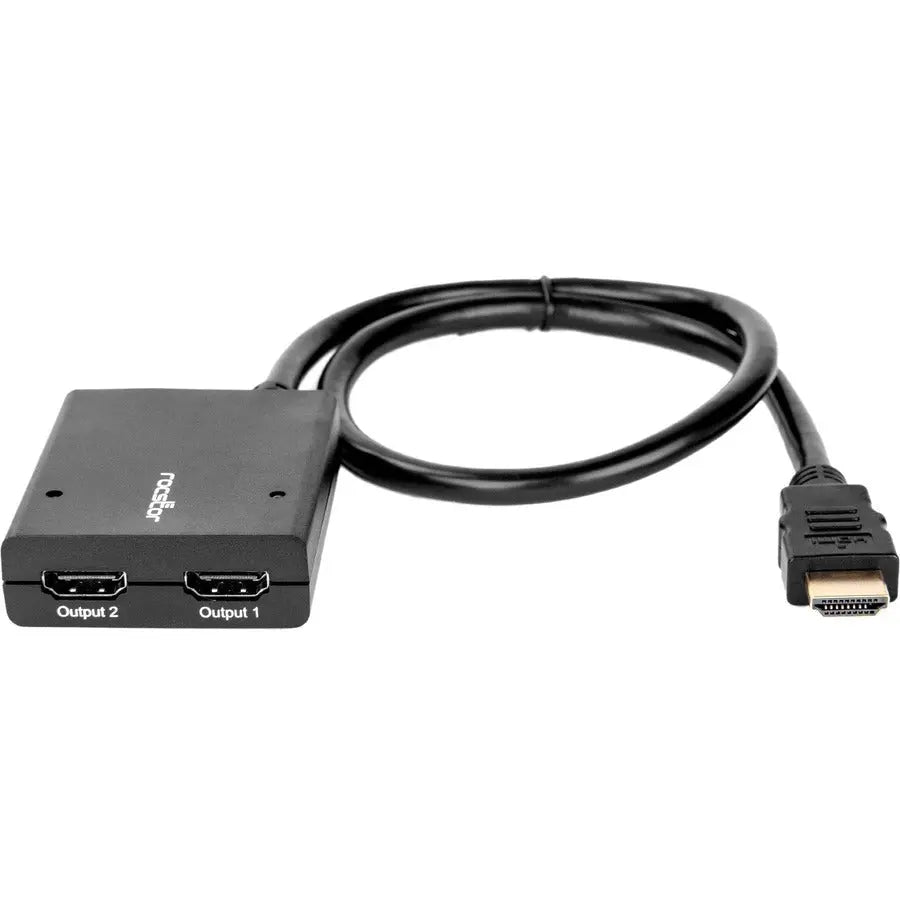 Rocstor 2-Port HDMI Splitter with USB Power - 4K Resolution Support (Part Y10A235-B1)