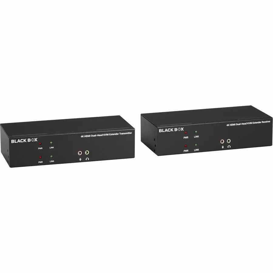 Black Box KVX HDMI Extender with USB, RS-232, and 4K Support - Model KVXLCH-200