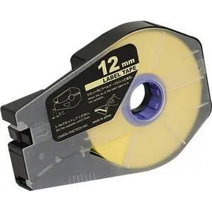 Canon Label Tape 3476A028 - Durable Yellow Tape for Home, Office & Industry