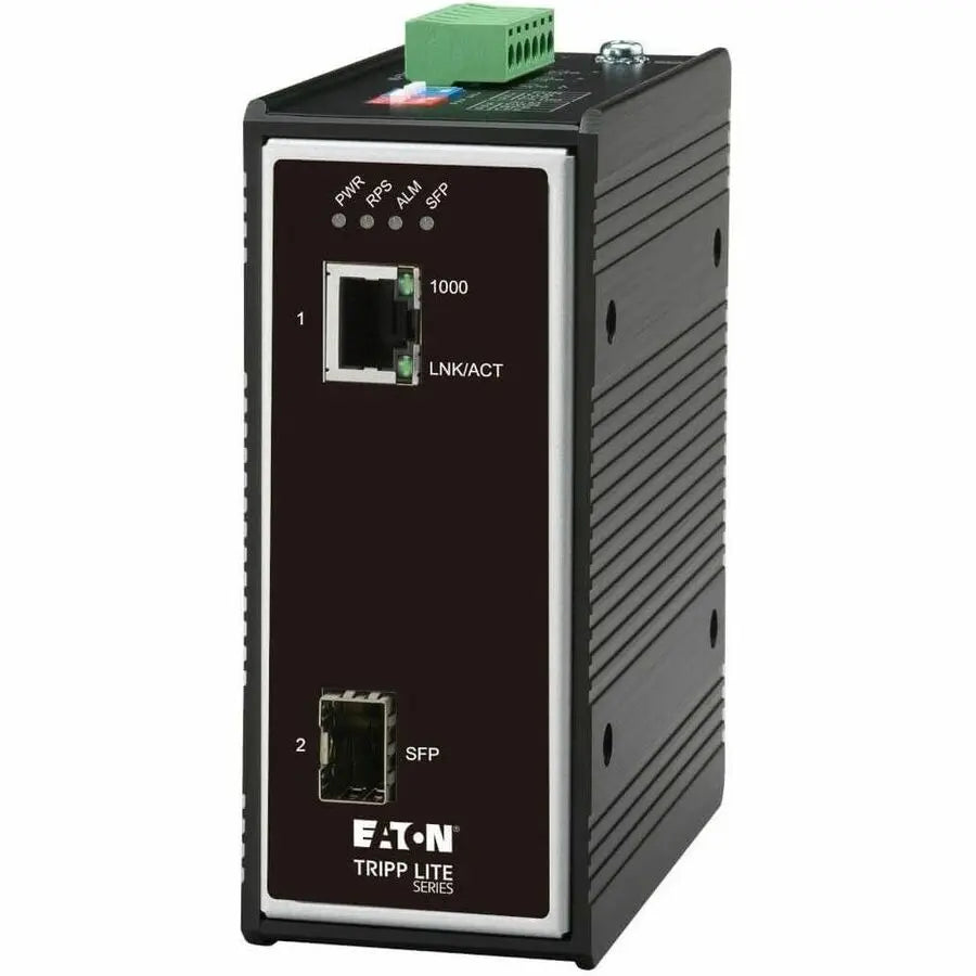 Eaton Tripp Lite Series N785-I01-SFP-D Industrial Gigabit Fiber to Ethernet Media Converter by Eaton Corporation