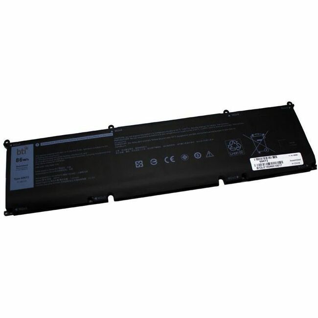 BTI 69KF2-BTI 11.4V 86Wh 6-Cell Li-Ion Battery for Dell XPS 9500 and Precision 5550