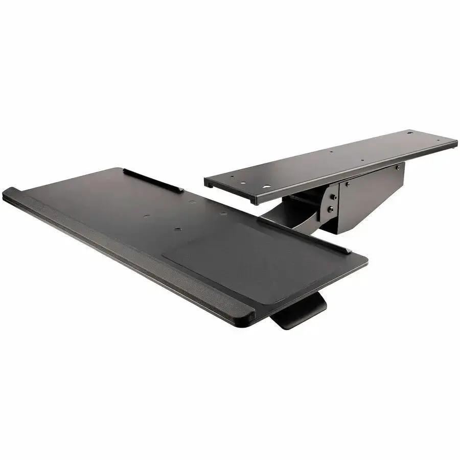 StarTech.com KBTRAYADJ2 Adjustable Under Desk Keyboard and Mouse Tray with Steel Construction by StarTech.com