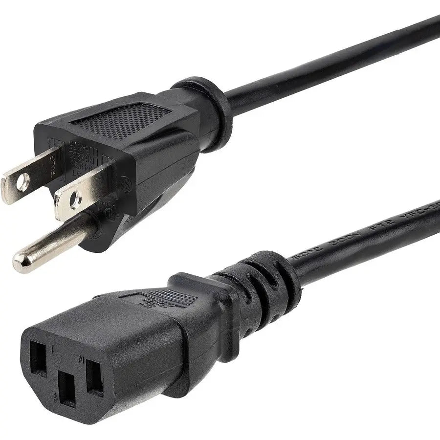 StarTech.com 6 ft Standard Computer Power Cord NEMA5-15P to C13 - Pack of 10