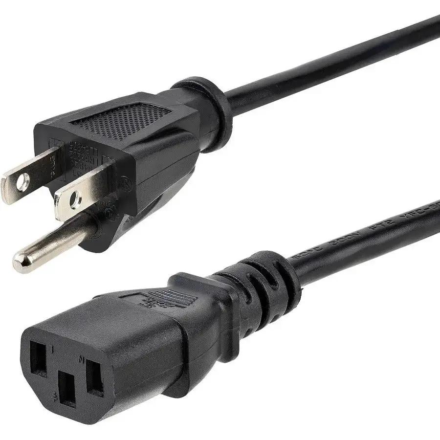 StarTech.com 6 ft Standard Computer Power Cord NEMA5-15P to C13 - Pack of 10 by STARTECH.COM