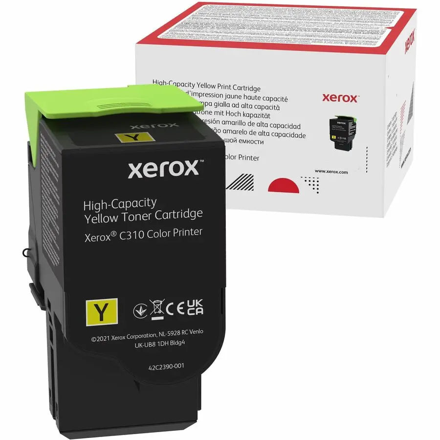 Xerox Genuine C310 & C315 Color Printer Yellow Toner Cartridge 006R04367 – High Capacity for Vibrant Prints