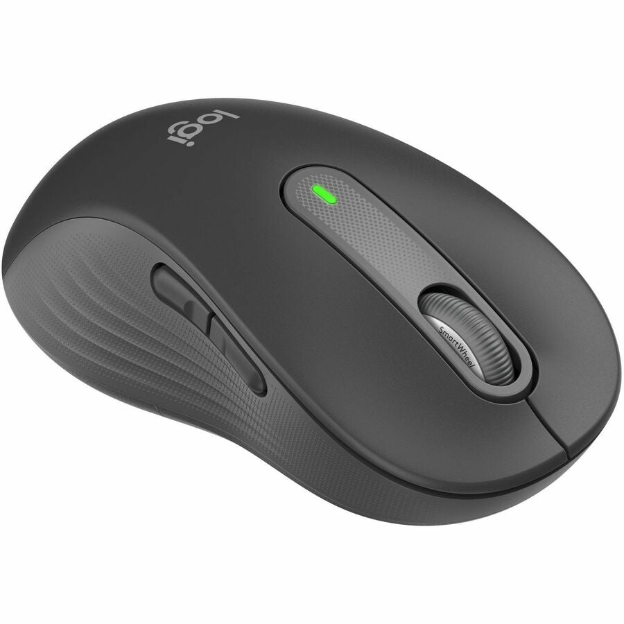 Logitech Signature M650 L Left-Handed Wireless Mouse – Full-Size, Silent Clicks, 2-Year Battery Life, Customizable Buttons for Large Hands