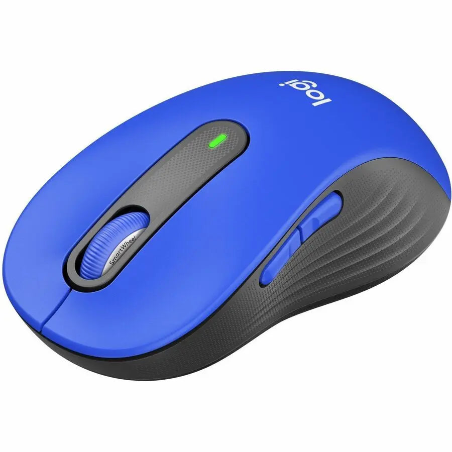 Logitech Signature M650 L Full Size Wireless Mouse - For Large Sized Hands, 2-Year Battery, Silent Clicks, Blue