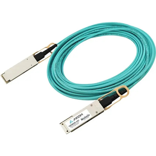 Axiom Memory Solutions 100GBASE-AOC QSFP28 Active Optical Cable - Dell Compatible, 2 Meters