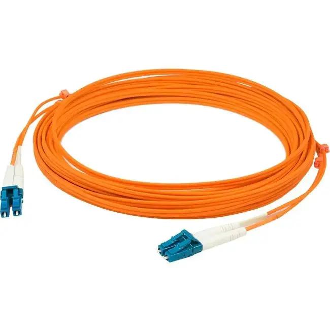 AddOn 61m LC (Male) to LC (Male) Orange Duplex Fiber Optic Patch Cable by ADDON CUSTOM