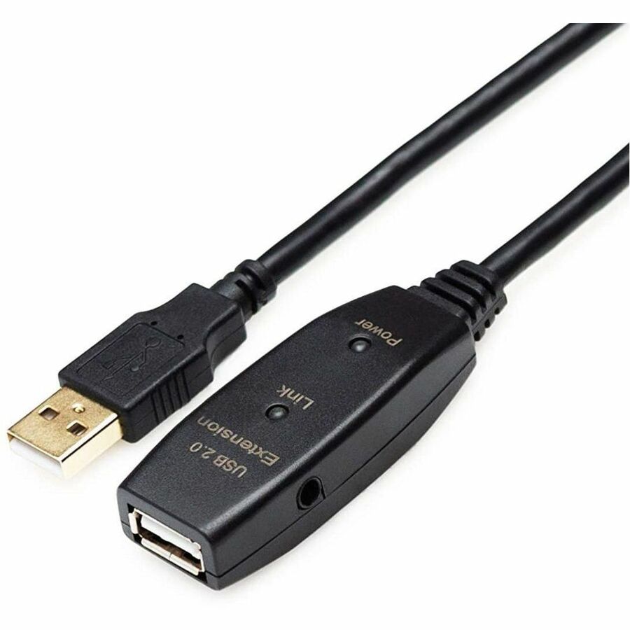 4XEM 4X3202A115M 15M USB 2.0 Active Extension Cable, USB Type-A Male to Female