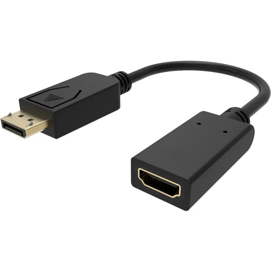 4XEM DisplayPort to HDMI Adapter 4K @ 30Hz - Active Conversion for High-Resolution Video