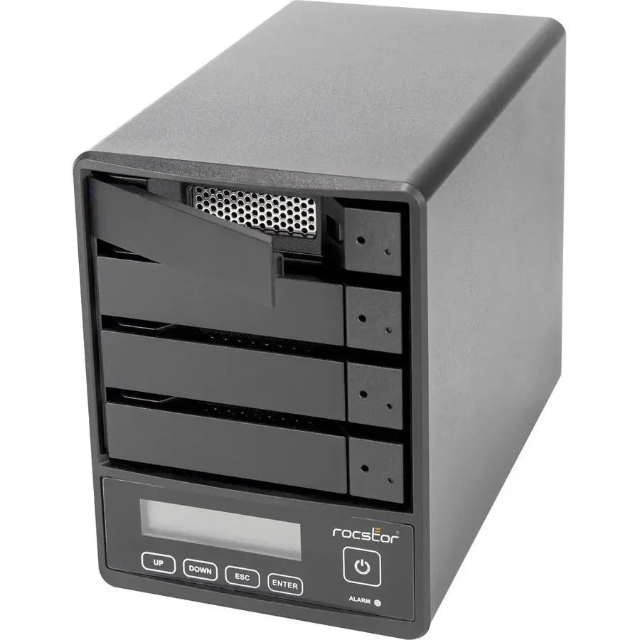 Rocstor Rocpro U35 USB Type-C Desktop RAID Storage - Reliable 4-Bay RAID System up to 72TB