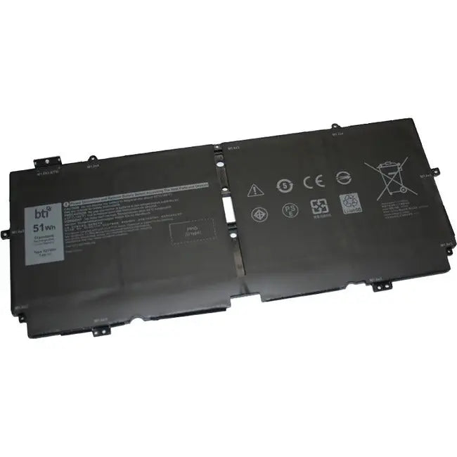 Battery Technology Inc BTI 52TWH-BTI 4-Cell 7.6V Lithium-Ion Battery for Dell XPS 13 7390 2-in-1