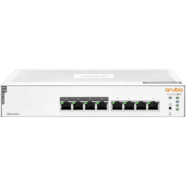 HPE Instant On 1830 Switch Series – 8, 24, or 48-Port Smart-Managed Layer 2 Ethernet Switch with PoE