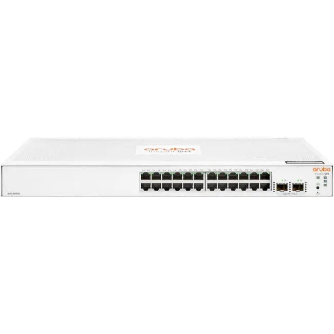 Hewlett Packard Enterprise JL812A#ABA Instant On 1830 24G 2SFP Ethernet Switch for Small Business Networks
