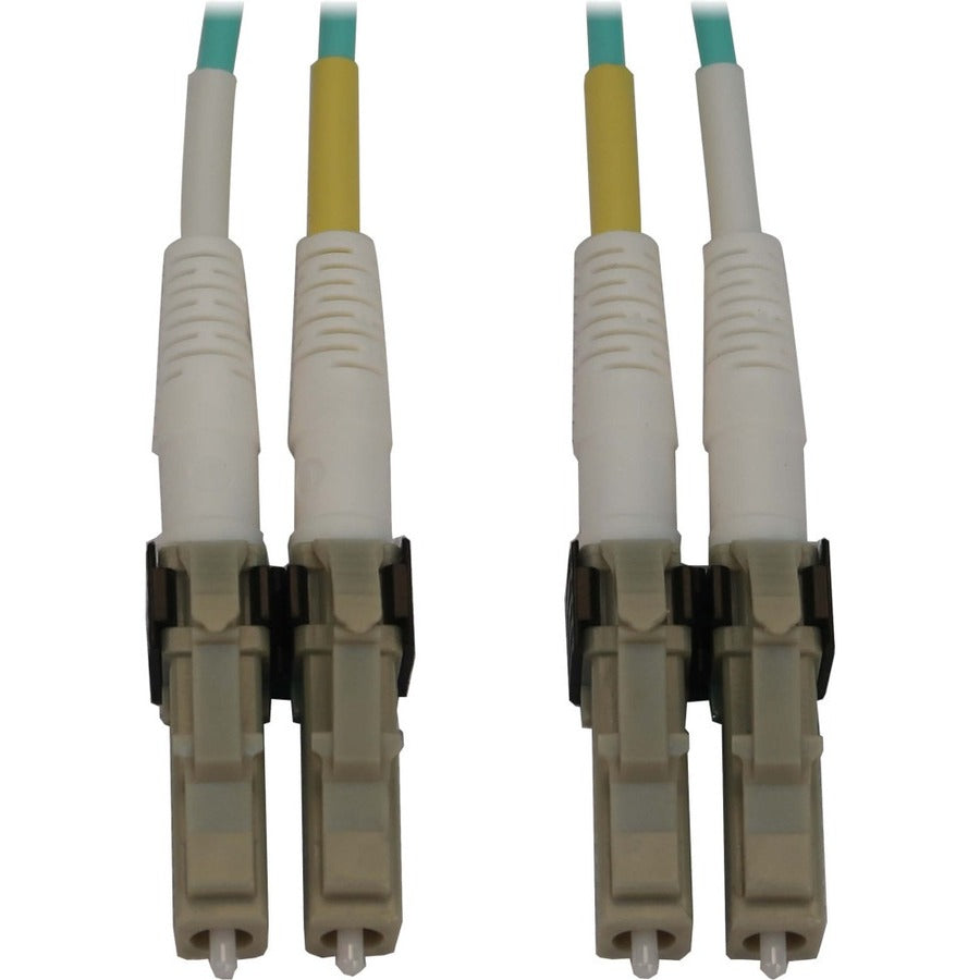 Eaton Tripp Lite Series N820X-03M OM3 Multimode Duplex Fiber Optic Network Cable, Switchable LC Connectors