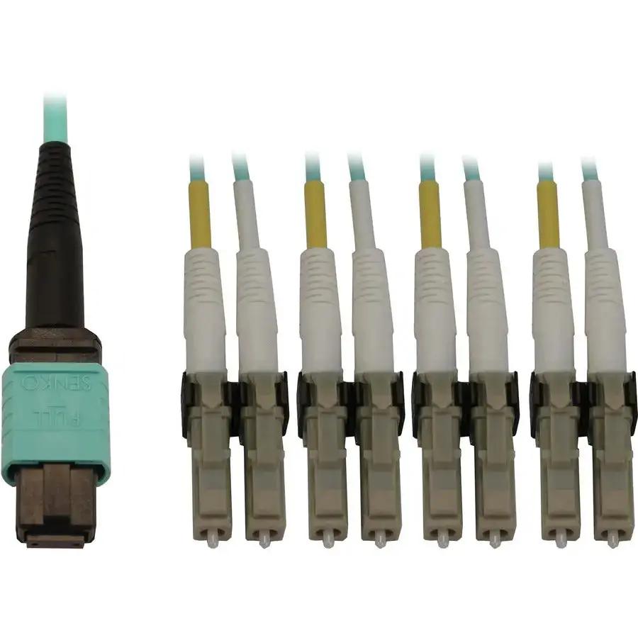 Eaton Tripp Lite Series 40/100/400 GbE Multimode OM3 Fiber Optic Patch Cable, 3 Meters by Eaton Corporation