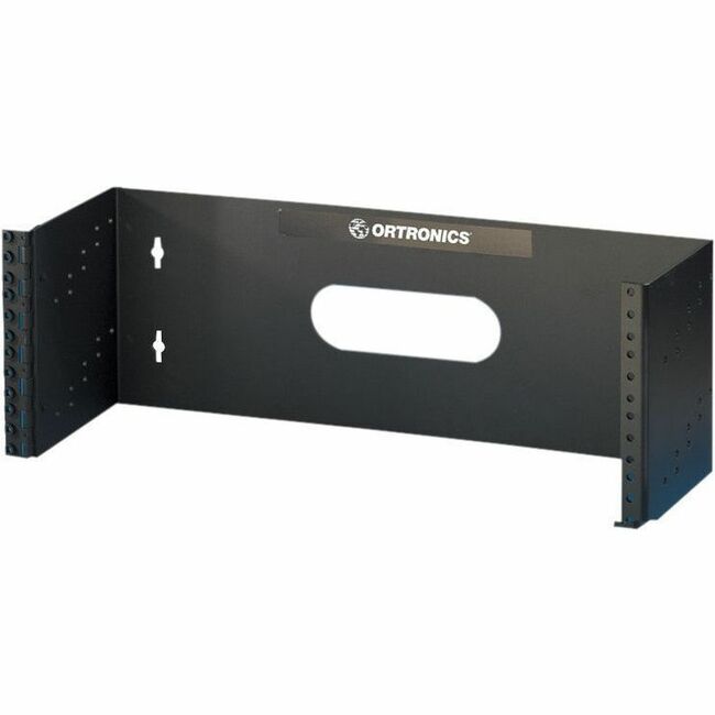 Legrand Group Ortronics Hinged Wall Mount Bracket - 7 inch H x 19 inch W, 4 RU, Black
