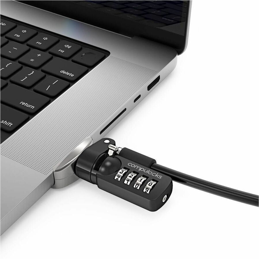Compulocks MacBook Pro 16-inch Ledge Lock Adapter with Combination Lock (Models M1-M5)