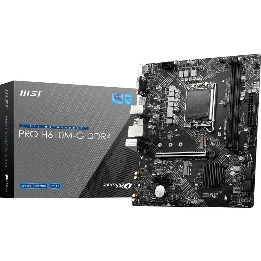 PRO H610M-G DDR4 MATX          CPNT