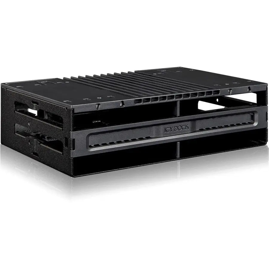Icy Dock FlexiDOCK MB024SP-B External 4-Bay 2.5" SAS/SATA Drive Enclosure for 5.25" Bay