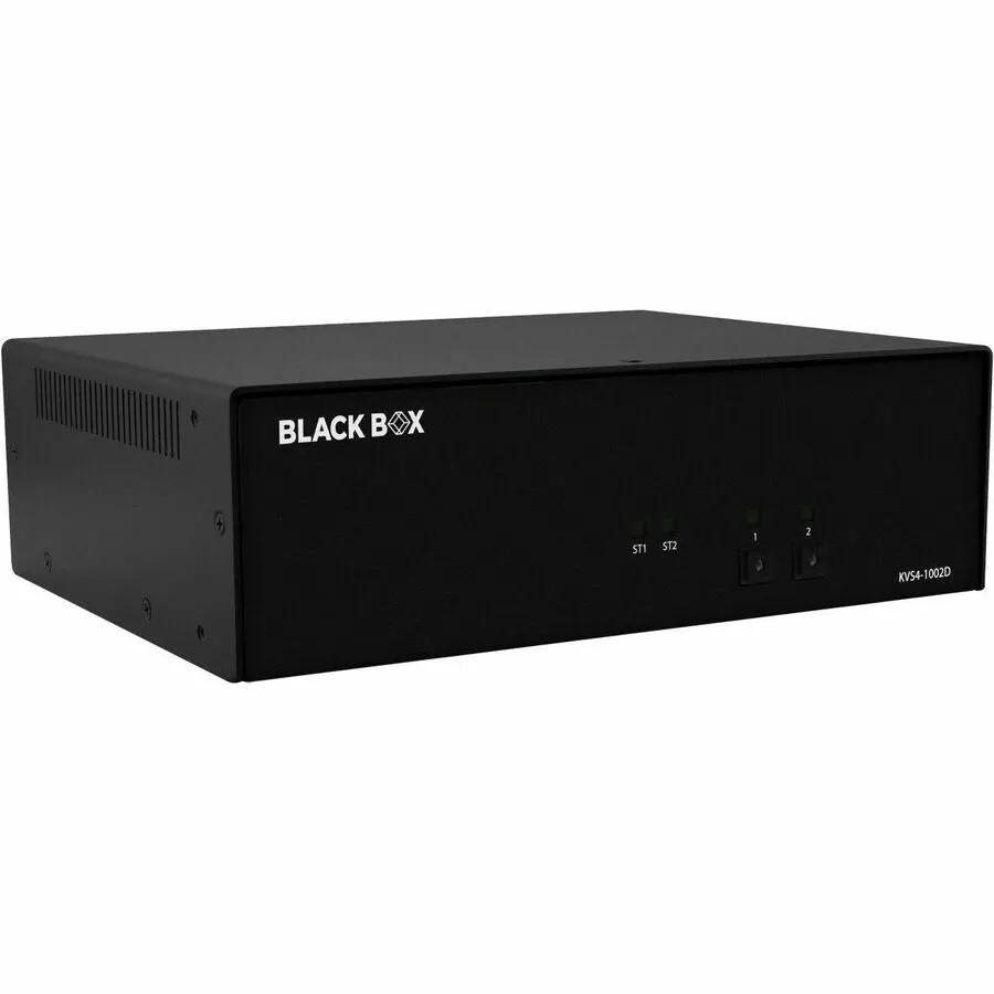 Black Box KVS4-1002D Secure 2-Port DVI-I KVM Switch with NIAP Certification by BLACK BOX CORPORATION