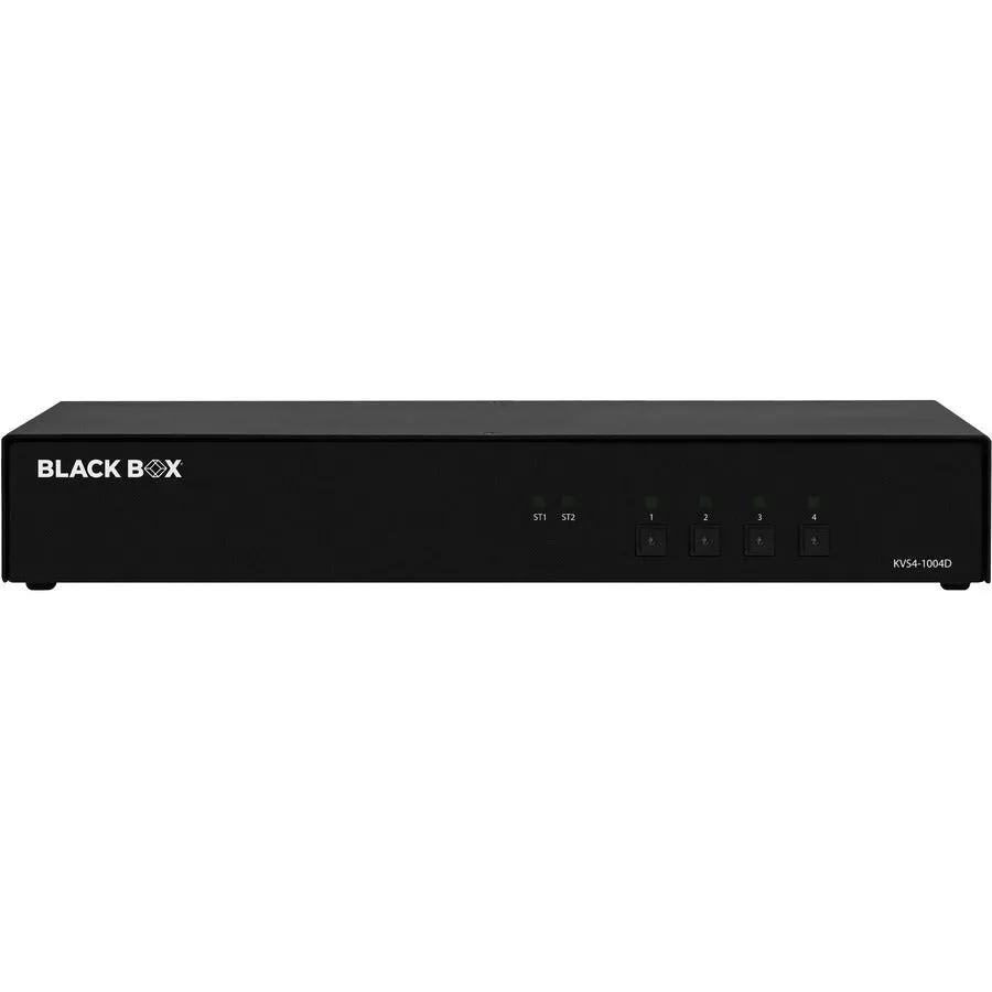 Black Box KVS4-1004D Secure 4-Port DVI-I KVM Switch with NIAP Certification by BLACK BOX CORPORATION