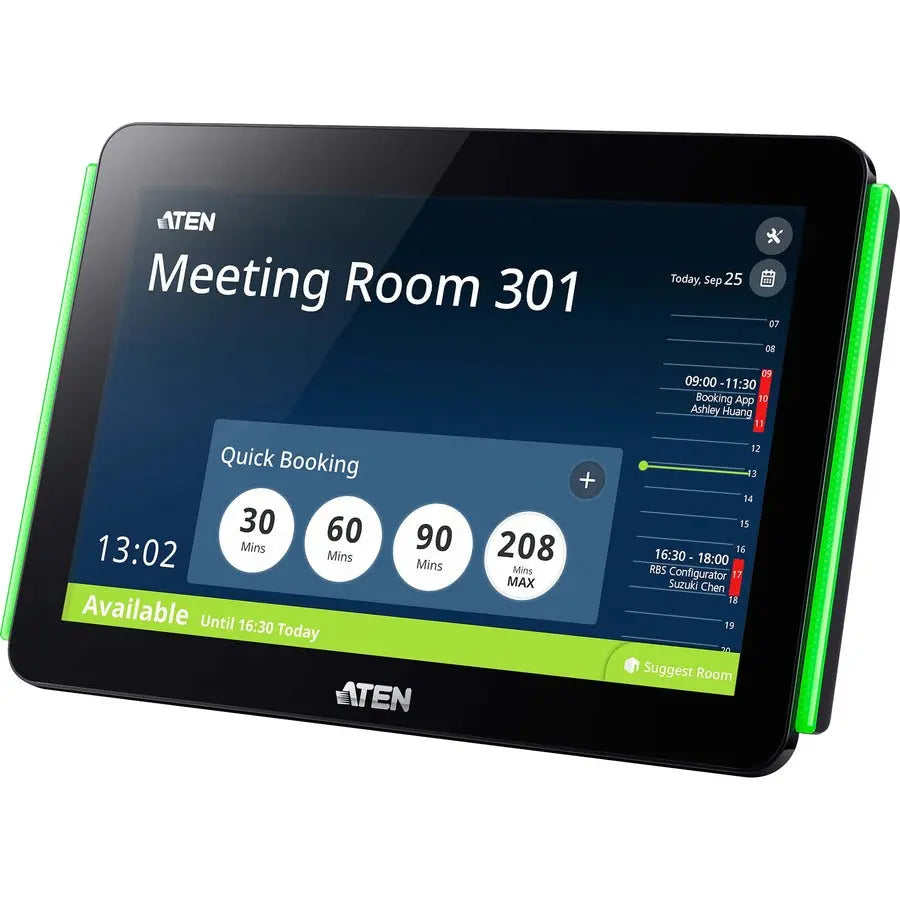 ATEN VK430 Room Booking System - 10.1-inch Touch Screen Conference Room Panel