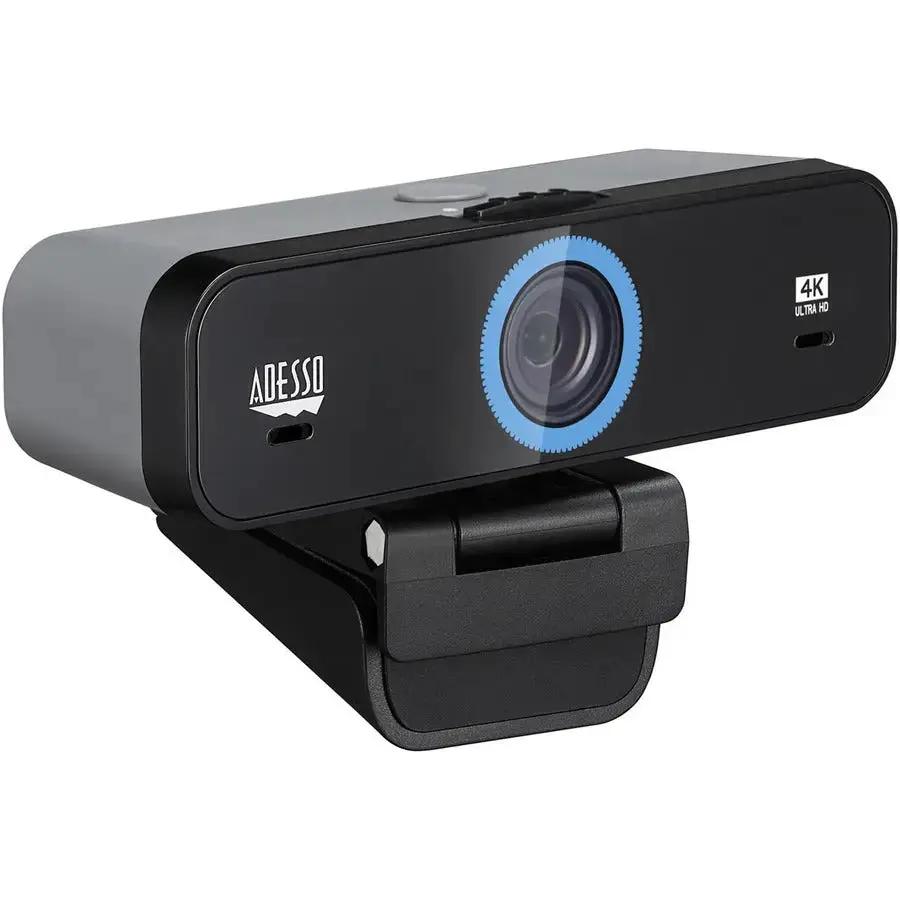 Adesso CyberTrack K4 4K Ultra HD Webcam with Adjustable Field of View and Pan & Tilt by Adesso, Inc
