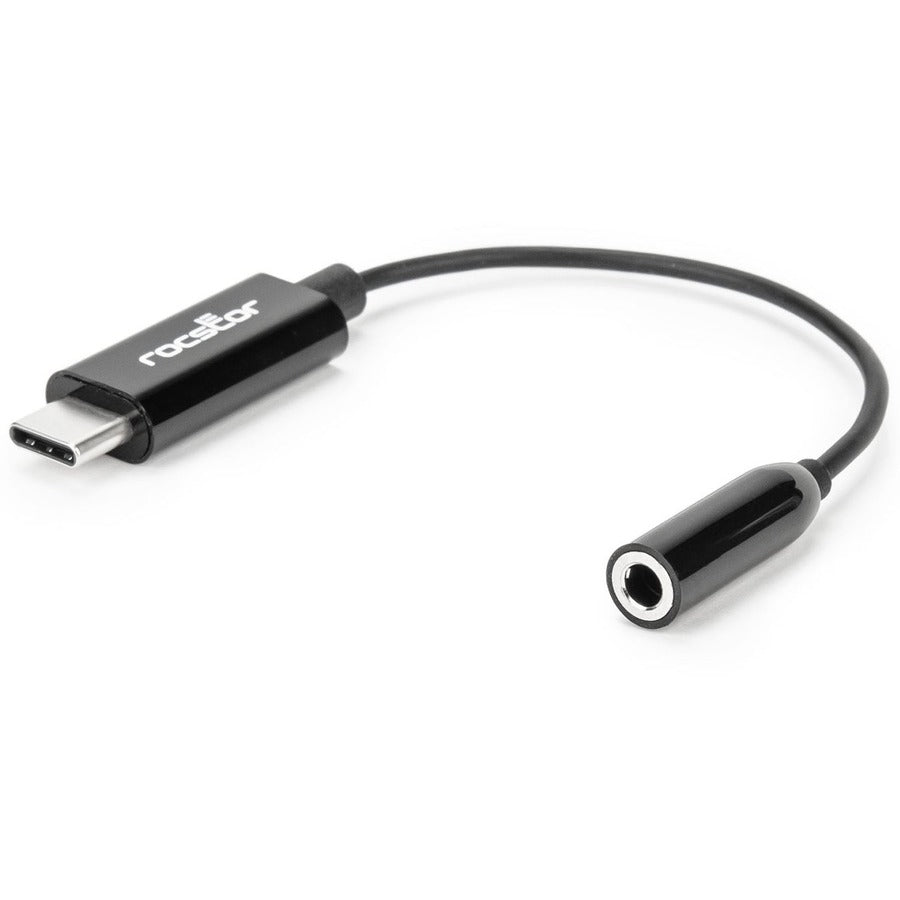 Rocstor USB-C to 3.5mm Audio Adapter - Premium Digital to Analog Converter for Smartphones and Laptops