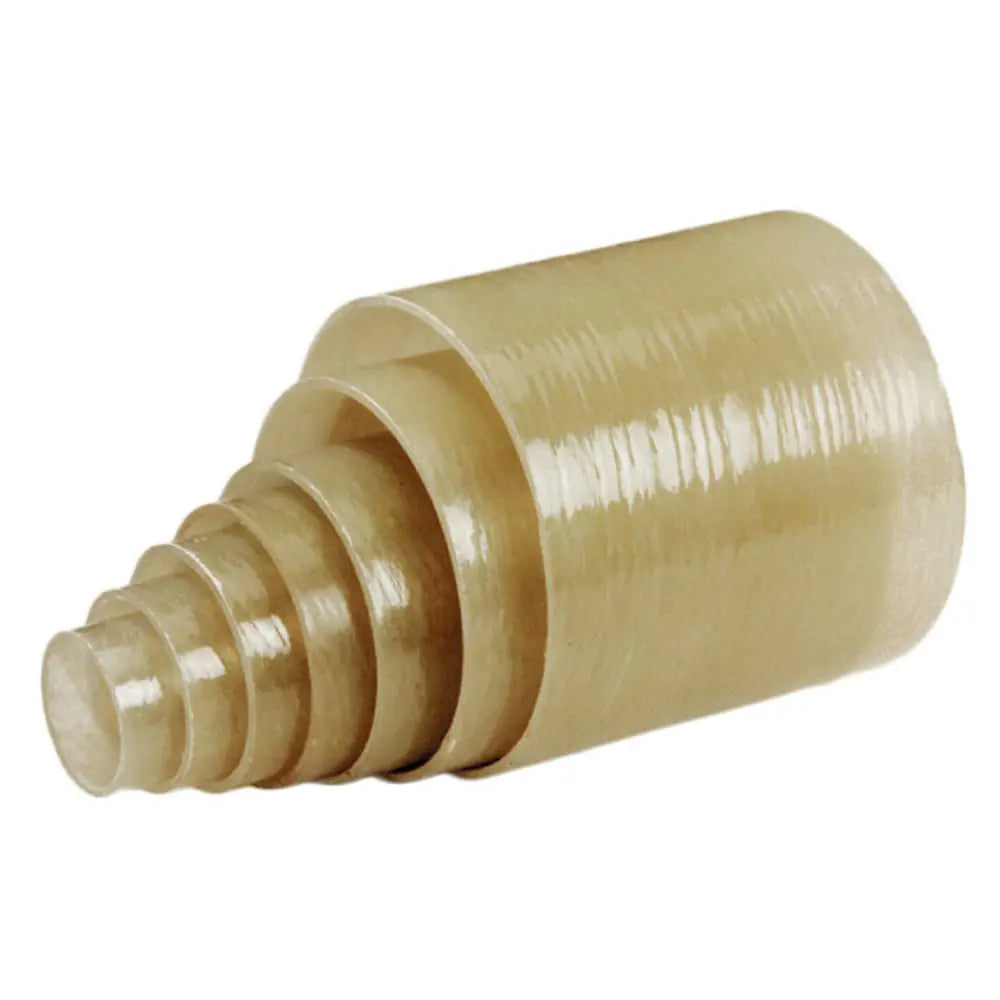 Trident Marine 3-Inch Fiberglass Exhaust Tubing Connector with High-Temperature Resistance